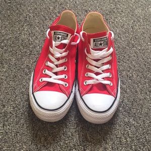 Red converse